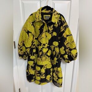 Anthropologie Maeve The Bettina Tiered Jacquard Mini Dress